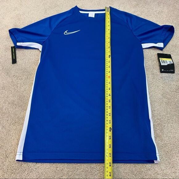 Nike ROYAL BLUE T-SHIRT NIKE DRI-FIT ACADEMY TOP SZ S - Picture 8 of 15